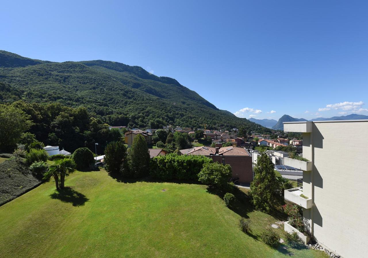 Centro Cadro Panoramica Lejlighedshotel Lugano Eksteriør billede